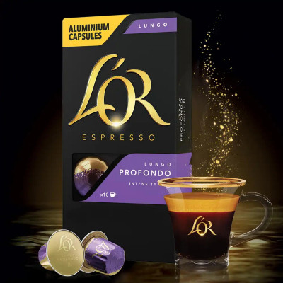 Кофе L'OR Lungo Profondo 100% Арабика в капсулах 10 шт (8711000360569) Винница - изображение 5
