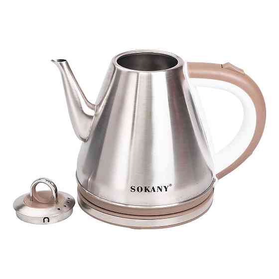 Чайник електричний 1,5 л Sokany електрочайник дисковий 1100 Вт SK-SH-1083 Коломыя