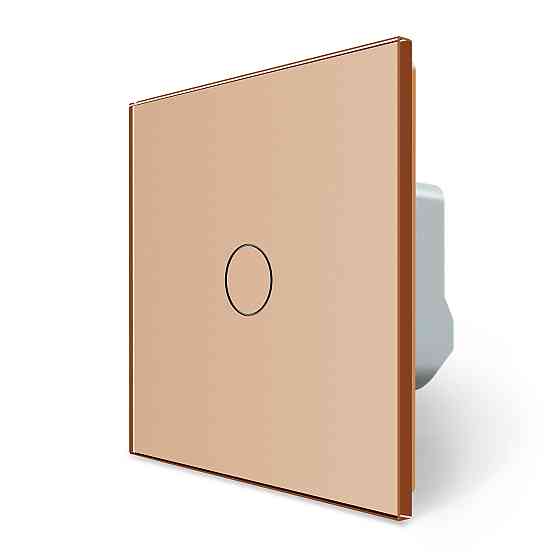 Розумний сенсорний диммер Livolo золотий ZigBee (VL-C7FC1D2Z-2GAP) Коломыя