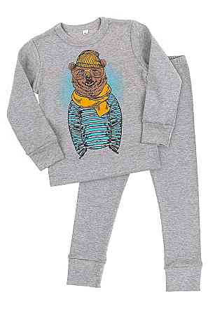 Піжама дитини, сіра топ 104 Крохатушка одяг Київ