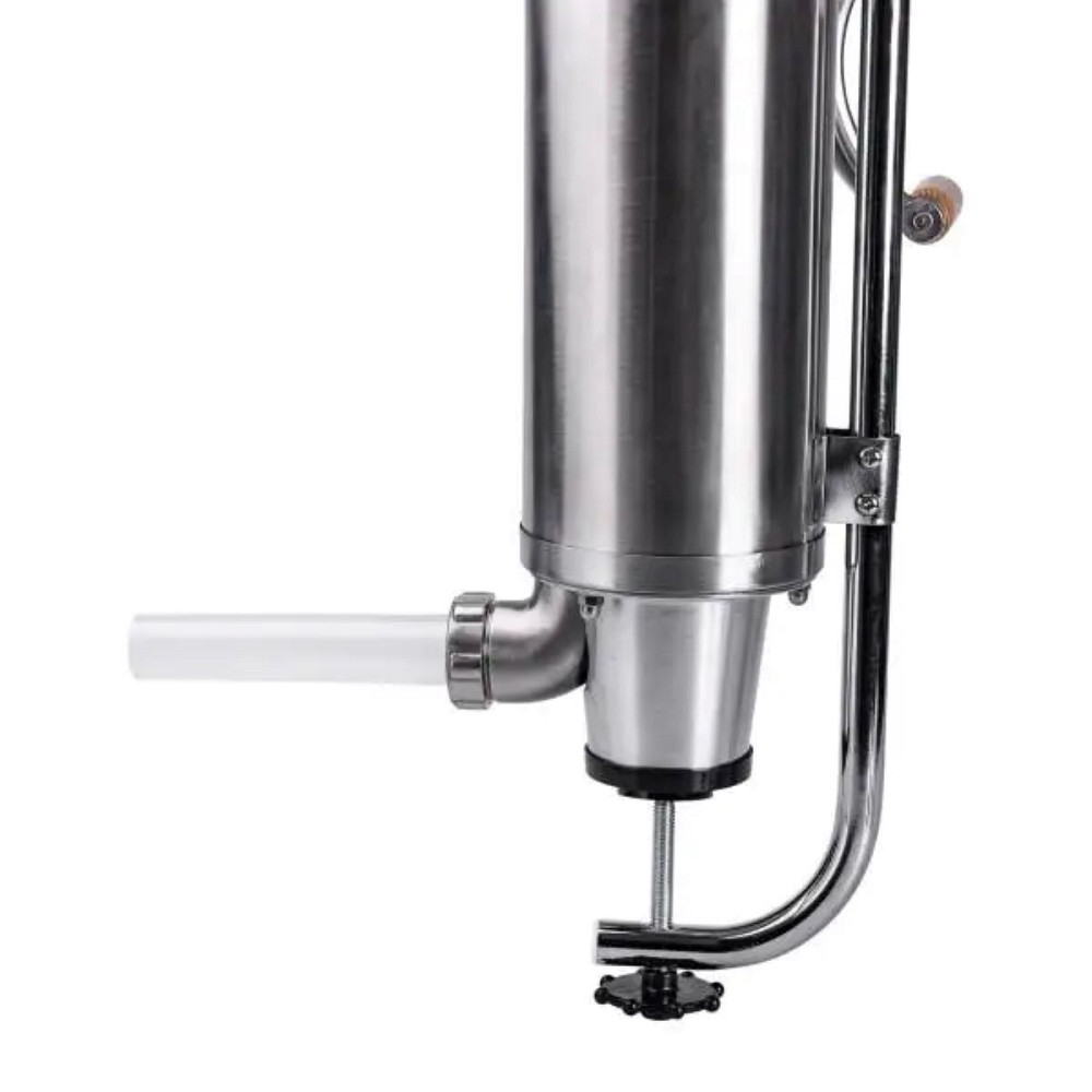 Вертикальний шприц для ковбаси 3 л з нержавіючої сталі шприц ковбасний 4 насадки 16788-7 Коломия - фото 6