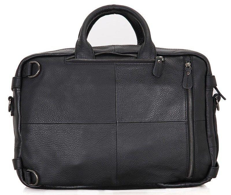 Сумка мужская Vintage 14058 Черная Киев - изображение 8