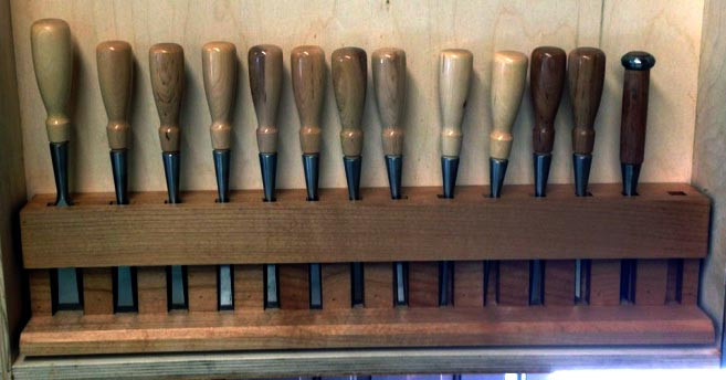 Органайзер для стамесок 