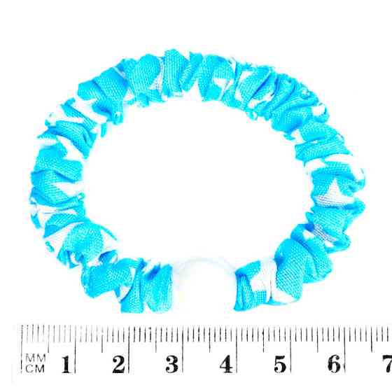 Набір резинок для волосся 0303-1075 різнокольорові, 20 штук, з намистиною Вінниця