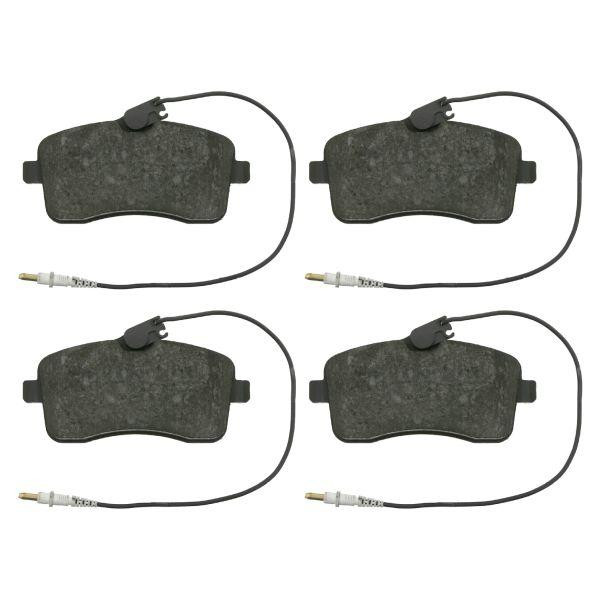 Колодки тормозные передние Raiso(Швеция)Peugeot 407, Пежо 407 (С Датчиком)  04-  #RP1594 UAUEHLB22 Ковель - изображение 1