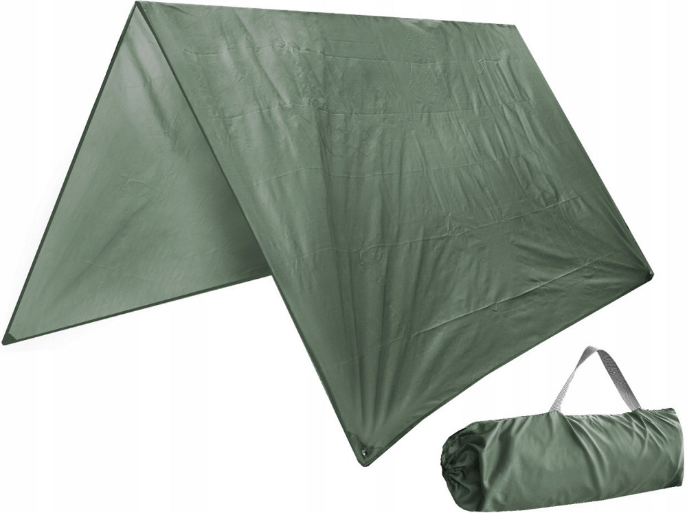 Туристический тент 2х3 метра с кольцами и чехлом MFH Int.Comp (32421B) Olive Нововолынск - изображение 7