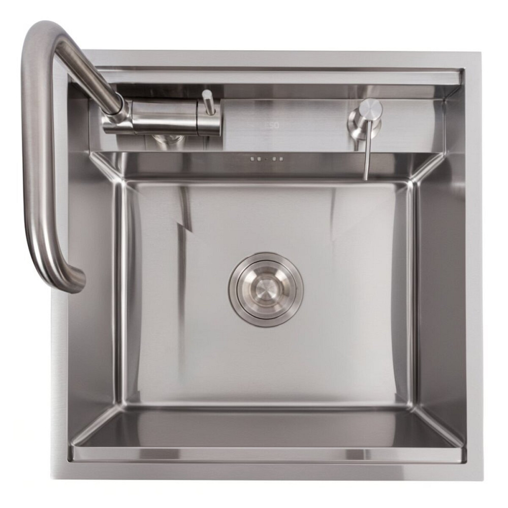 VALESO Кухонна мийка CM 50*50 прихована нержавійка VALESO Handmade (змішувач в комплекті) Київ - фото 1