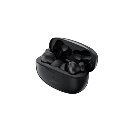 Навушники бездротові Havit TW910 Black чорний Житомир - изображение 3