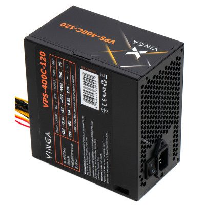 Блок живлення Vinga 400W ОЕМ (VPS-400С-120) Вінниця - фото 5
