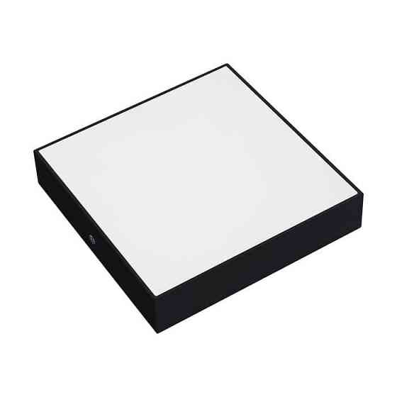 Светодиодный накладной квадратный светильник  SOFIA/S-24 3CCT 24W  черный 016-065-1024 Одесса