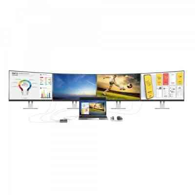 Адаптер USB-C to 4xHDMI F quad display J5create (JCA366-N) Винница