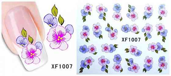 Наклейки для ногтей XF1007 Киев