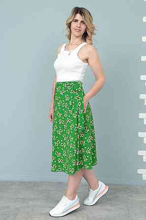 Летняя юбка на запах 