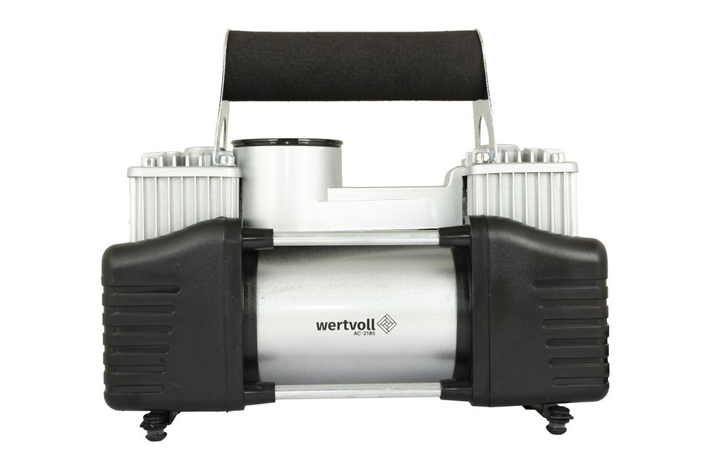 Компресор автомобільний двопоршневий WERTVOLL 12 V 150 PSI 25 A 300 Вт 85 л/хв сумка AC-2185 Коломыя - изображение 5