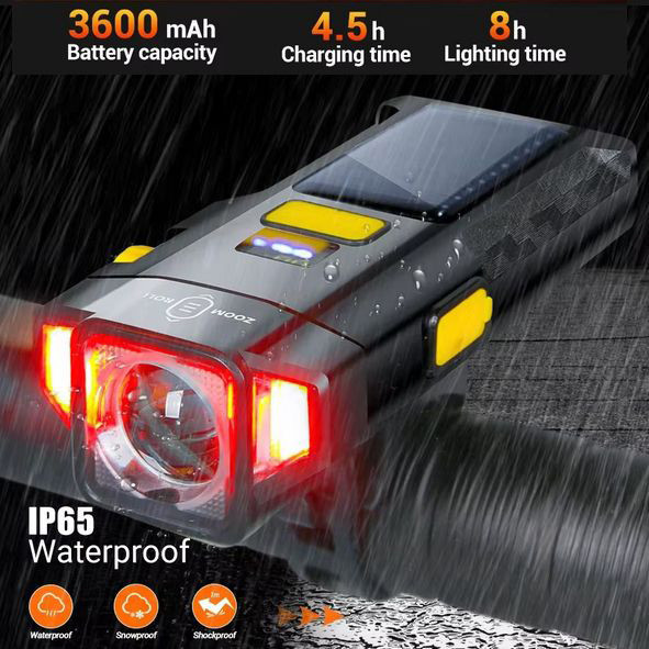 Велофара X17-30W+2LED(red) PS-34 Киев - изображение 3