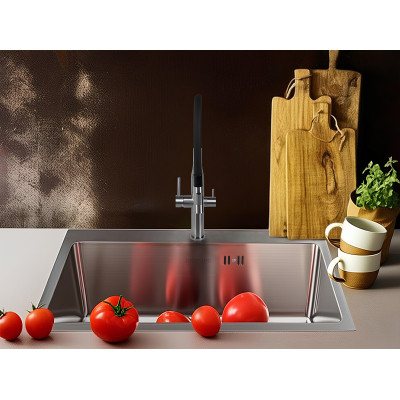 Мийка кухонна Interline ELEGANT Sateen PR Вінниця - фото 7