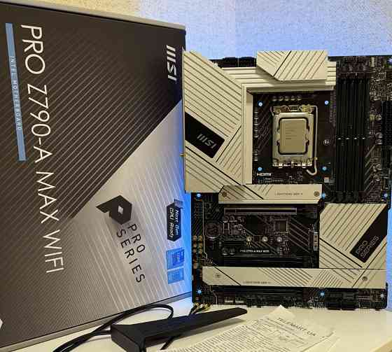 Топ комплект i5 14600KF, Z790 Msi Pro WiFi материнская плата, процессор. Киев