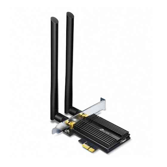Бездротовий адаптер PCIe TP-Link ARCHER TX50E (AX3000, Wi-Fi 6, Bluetooth 5.0, WPA3, 2 зовнішні антени) ( 15441 ) Харьков
