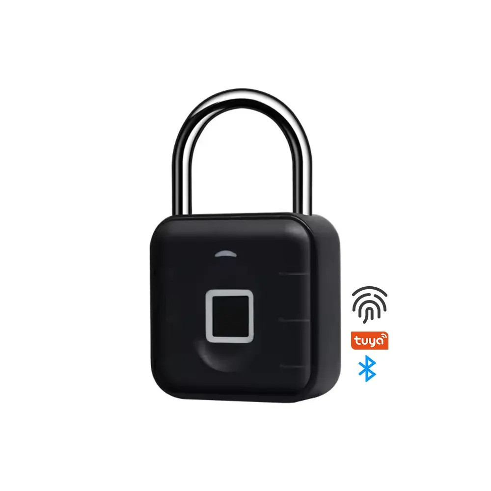 Навесной замок с отпечатком пальца умный замок со сканером отпечатка пальцев,биометрический с Bluetooth Каменец-Подольский - изображение 6