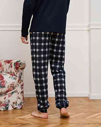 Чоловічий комплект зі штанами в карту — Інтерлок Tom John 93541 XXL Київ