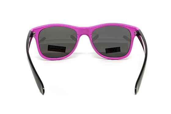 Окуляри захисні відкриті Swag Hipster-B Pink (Flash mirror), дзеркальні cірі Запоріжжя