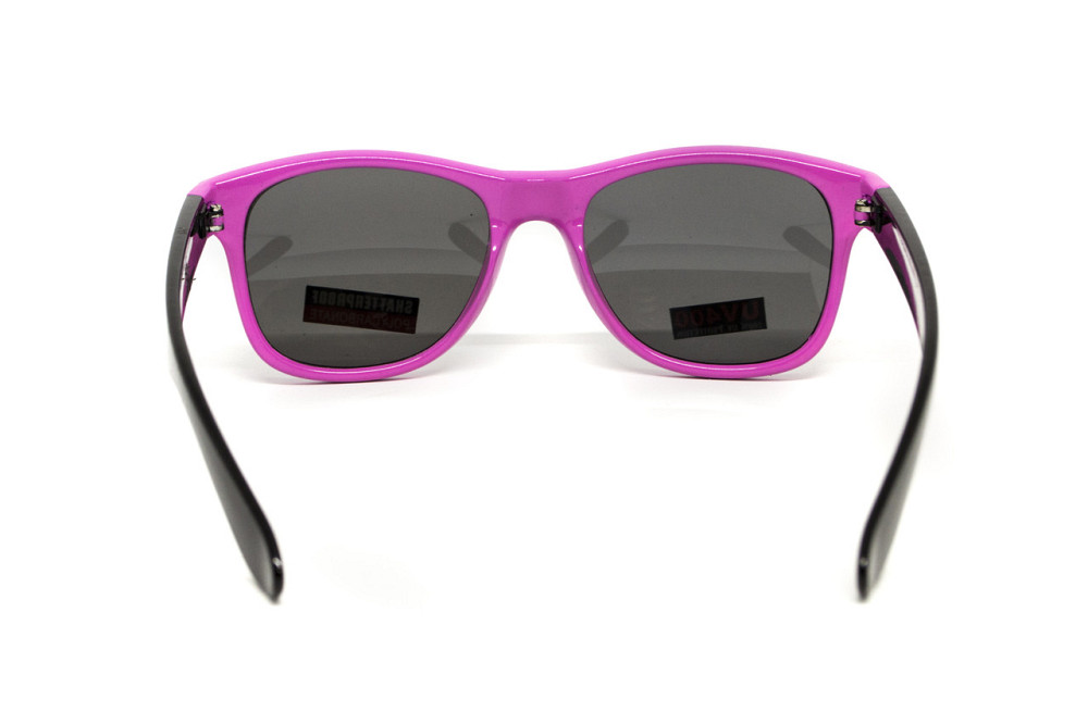 Окуляри захисні відкриті Swag Hipster-B Pink (Flash mirror), дзеркальні cірі Запорожье - изображение 5
