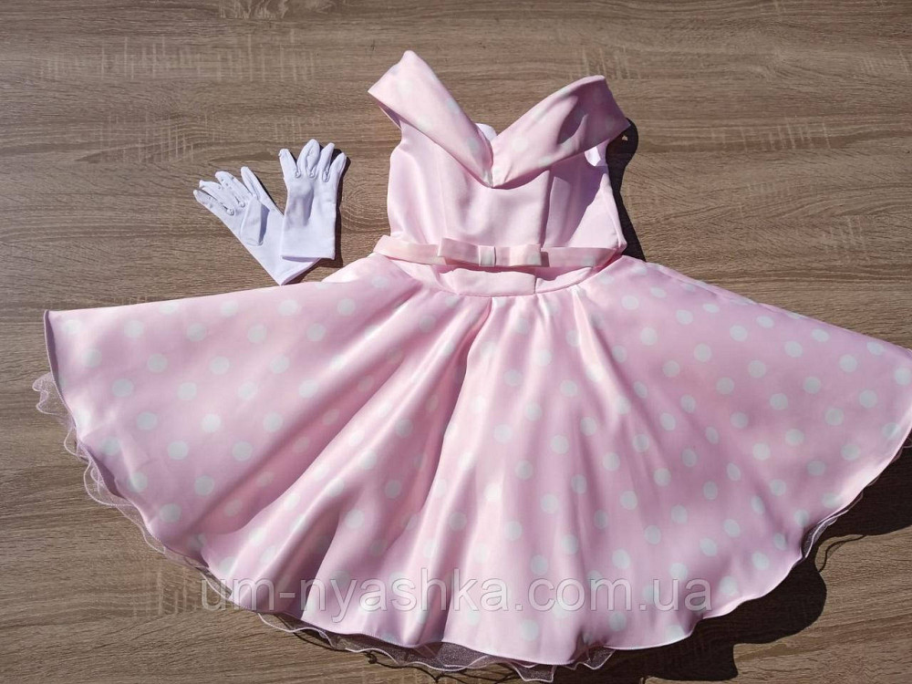 Пышное нарядное платье в ретро стиле 