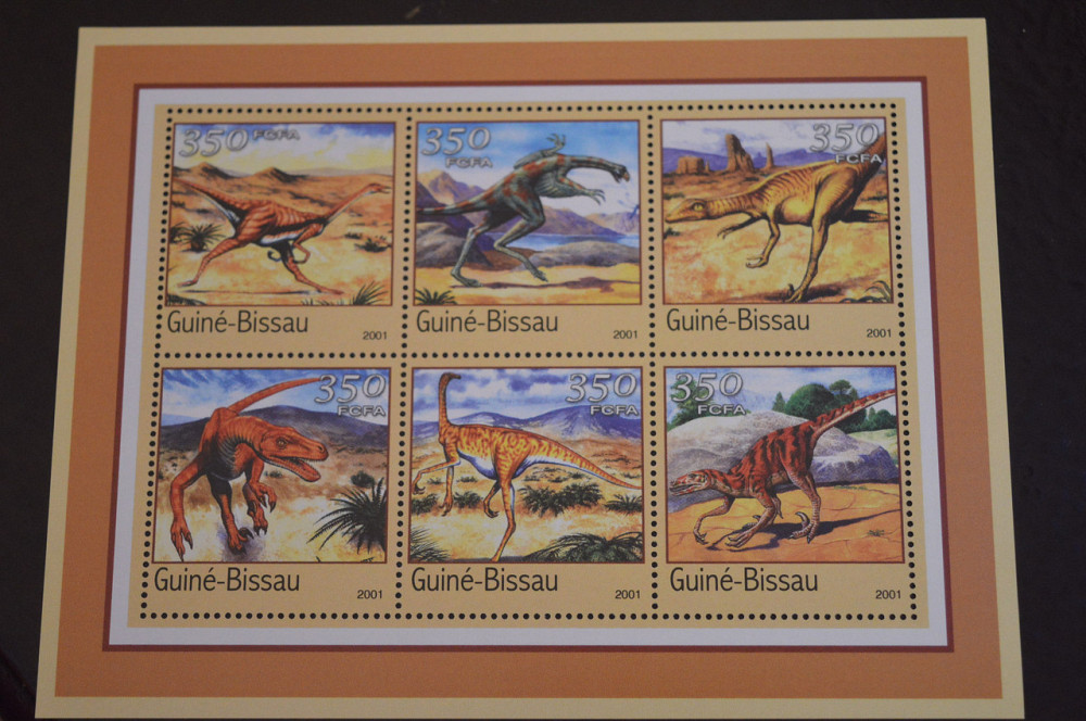 Гвинея. Фауна. Блок. 2015 год (В-7) Полтава - изображение 1