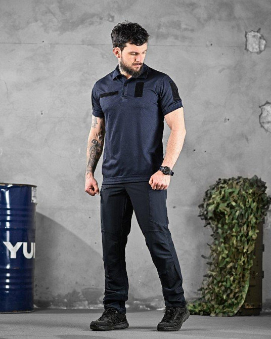 Летний тактический костюм soldier синий дснс ДЛ6405 Одесса - изображение 11