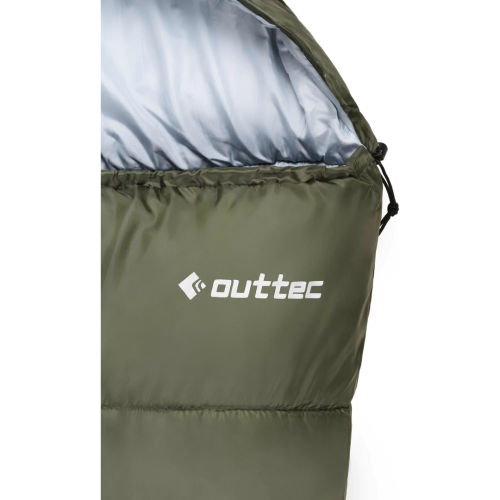 Спальний мішок кокон Outtec Mummy демісезон хакі Київ - фото 5