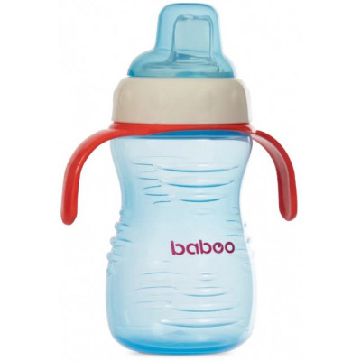 Поильник-непроливайка Baboo 260 мл синий (90444) Винница - изображение 1