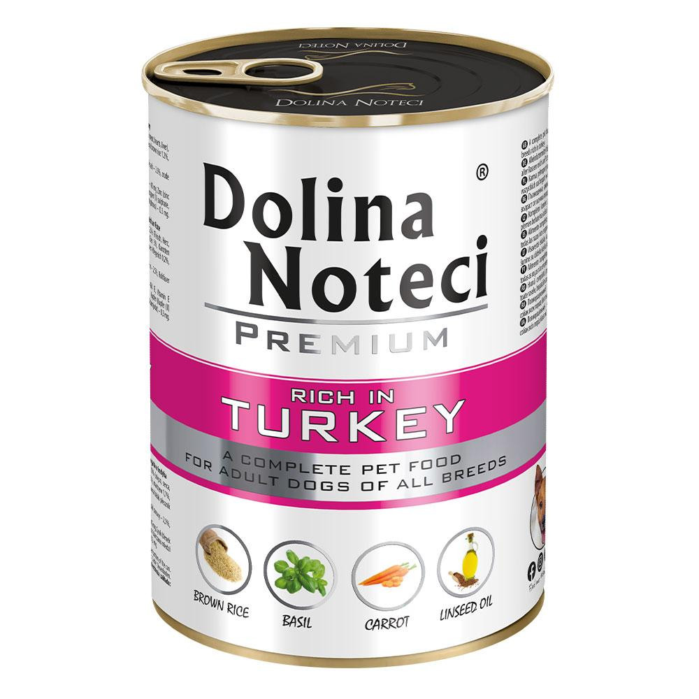 Dolina Noteci Premium (Долина Нотечі Преміум) консерви вологий корм для собак з індичкою (банка) Запоріжжя - фото 1