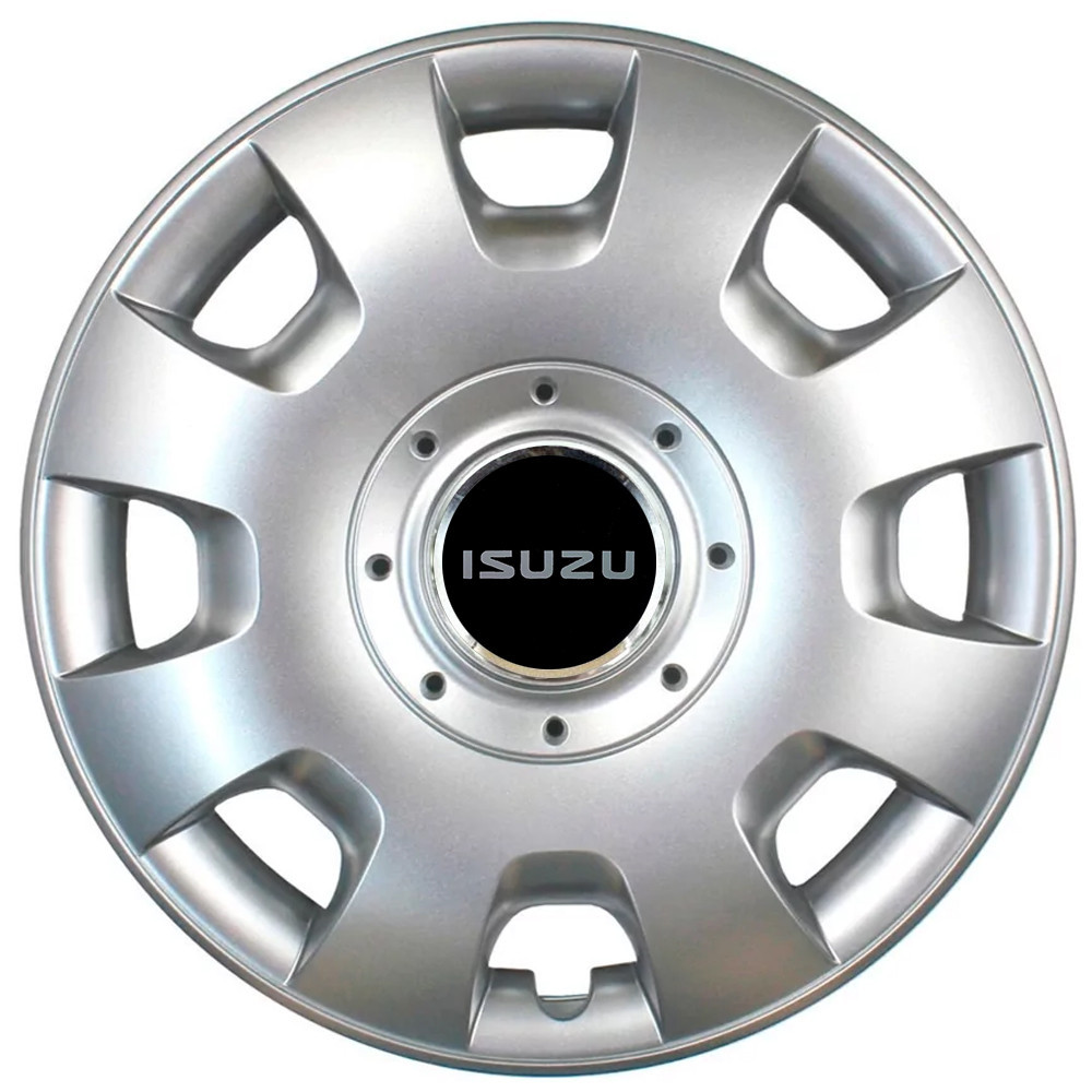 Автомобільні модельні ковпаки R14 Isuzu 209 4шт, SJS, сріблясті Київ - фото 1