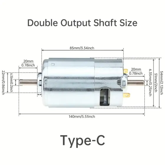 Двигатель 775 DC для ЧПУ и гравировальных машин Киев