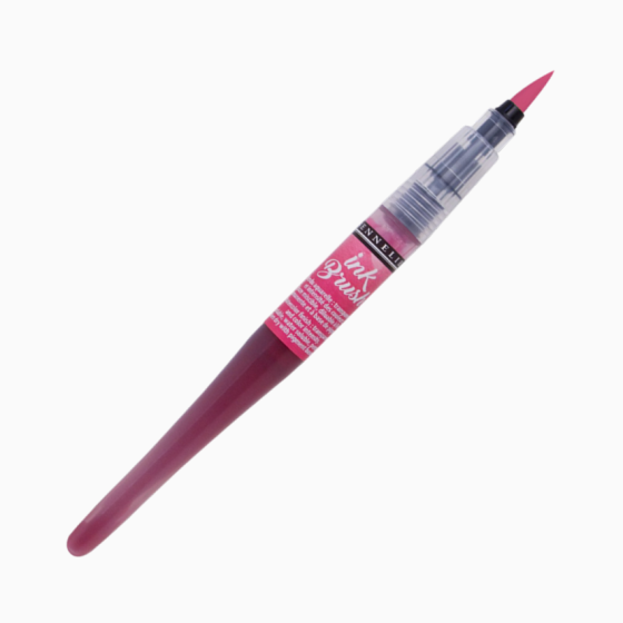 Ручка-пензель з чорнилом Sennelier Ink Brush, Перманентний рожевий (Permanent pink) Київ