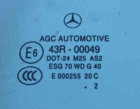 Mercedes-Benz  A2047303500 43R-00049 Глуха кватирка задніх лівих дверей C-Class W204 Одесса