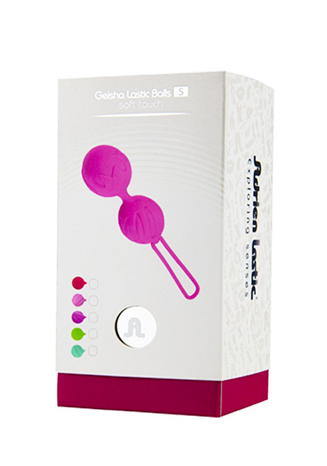 Вагинальные шарики Adrien Lastic Geisha Lastic Balls S, розовые Sex Aura Киев - изображение 3