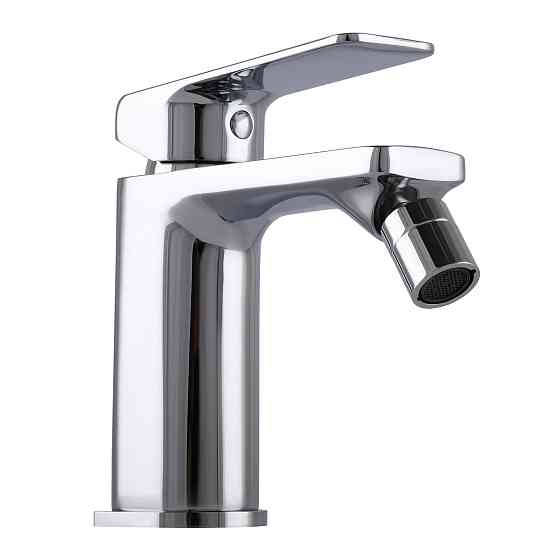 Змішувач для біде TOPAZ ODISS TO 18601-H52 на гайці,Хром,шланги TAQ-M1055,D35 Луцьк