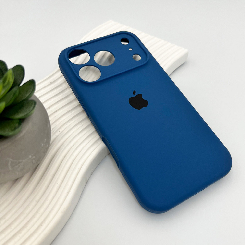 Чохол для смартфона Silicone Full Case AA Camera Protect for Apple iPhone 17 Pro 16 Pro,Blue Київ - фото 4