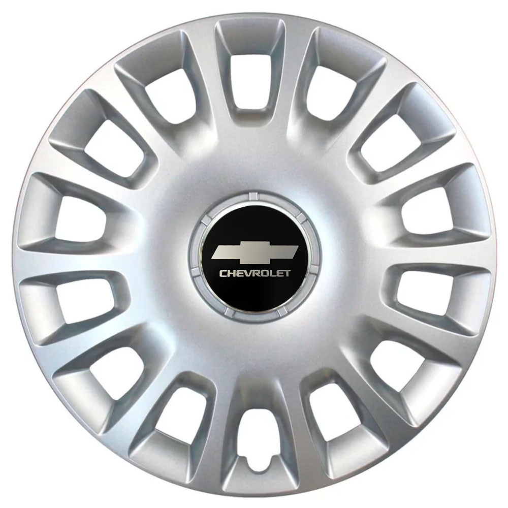 Автомобильные модельные колпаки R15 Chevrolet 307 4шт, SJS, серебряные Киев - изображение 1