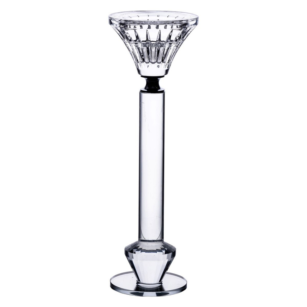 Yiwu Підсвічник скляний на ніжці 6×21.3 см прозорий декоративний підсвічник на стіл HP-4-12L Коломия - фото 1