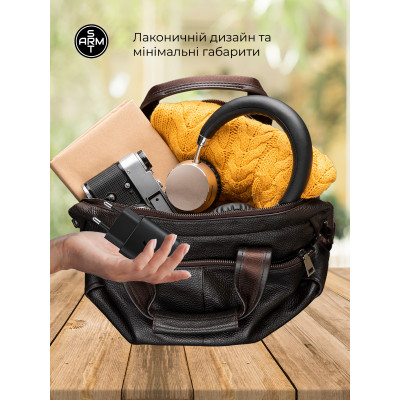 Зарядное устройство Armorstandart AR-TA800 25W USB-C + cable USB-C to Lightning black (ARM77721) Винница - изображение 3