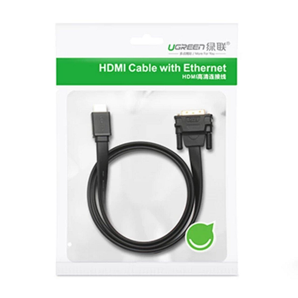 Відеоадаптер відео перехідник адаптер UGREEN HD106 HDMI - DVI Cable 2m, колір чорний UGR-10135 Одеса - фото 8