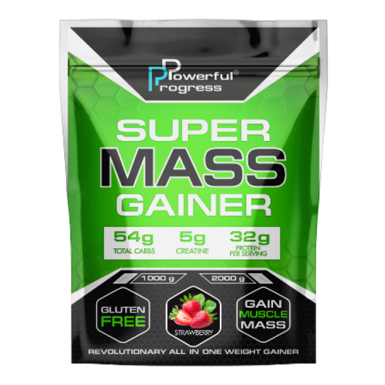 Super Mass Gainer - 1000g Strawberry Киев