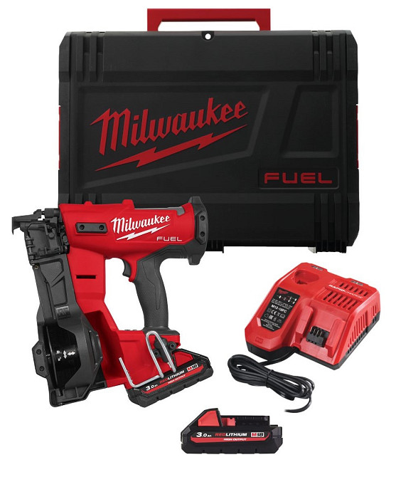 Пистолет гвоздезабивной аккумуляторный MILWAUKEE M18 FRCN45-302X, (+ заряд.устрой, 2 аккум., HD кейс) Одесса - изображение 2