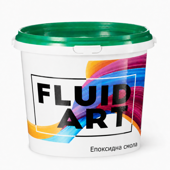 Епоксидна смола MG Fluid Art 4.5 кг чорний Киев