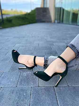 Nivelle Босоніжки жіночі NIVELLE 1794/10503-10512 темно-зелені (літо, замша натуральна) (3673) Коломия