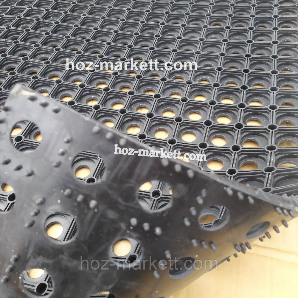 Коврик 150  х 100 х 1.6 см резиновый с отверстиями, резиновое покрытие Ковер 150 см х 100 см Харьков - изображение 4