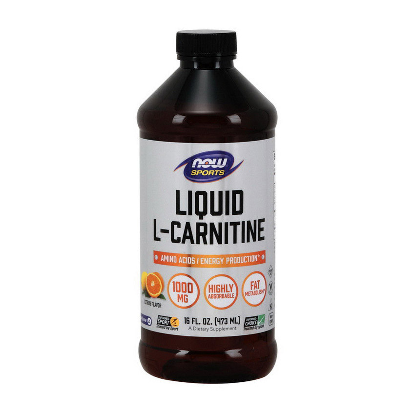 L-Carnitine Liquid 1000 mg (473 ml, citrus) Луцьк - фото 1