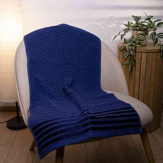 Полотенце для рук и лица махровое SOFT GM Textile 40х70см 500г/м2 (Темно-синий) Сумы